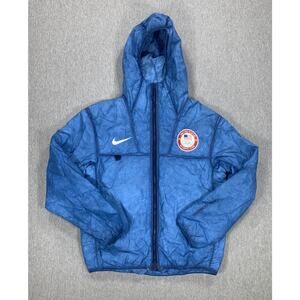 Nike ACG Therma Fit ADV USA Olympic Team Primaloft Jacket Blue DH1596-476 Mens S